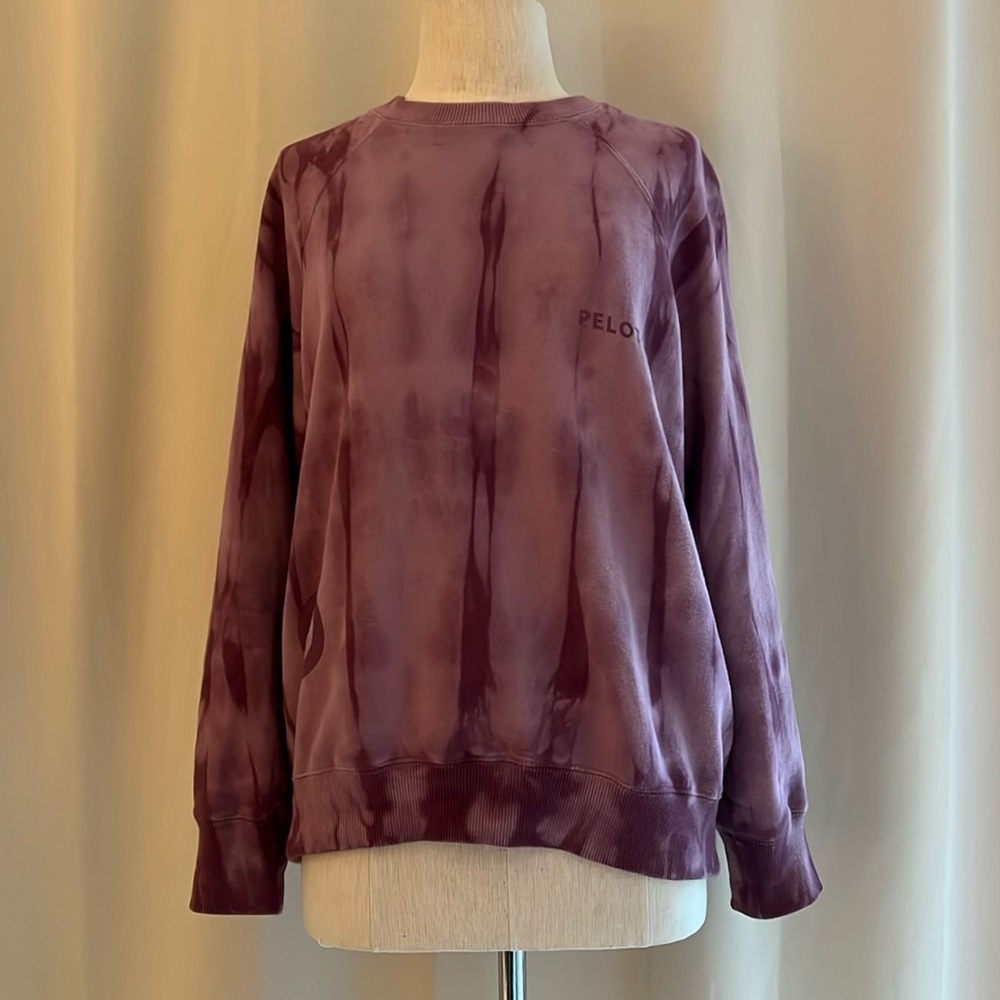 Peloton x Spiritual Gangster tie dye sweatshirt, size Small
